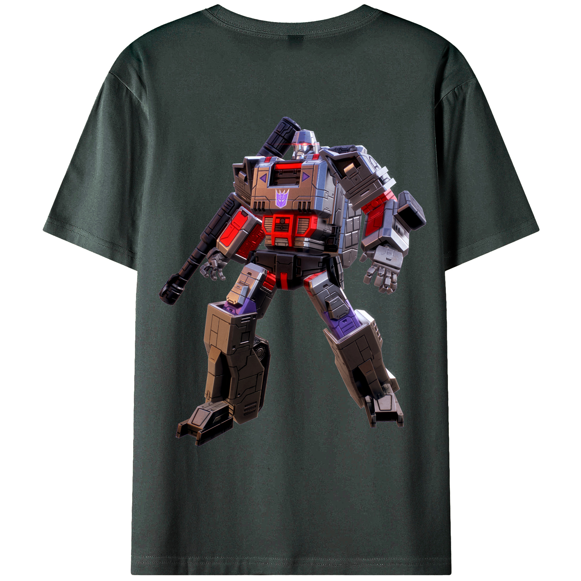（画像用）  綿100％ メンズ半袖Tシャツ（バックプリント） 通気性
